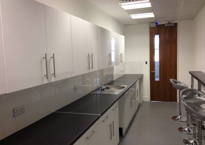 Commercial breakout area