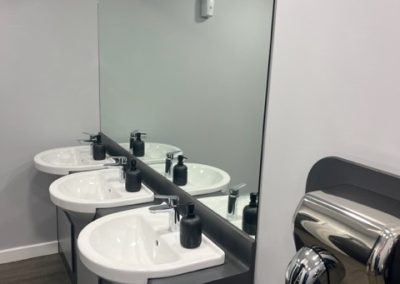 Bathroom toilet refurbishment