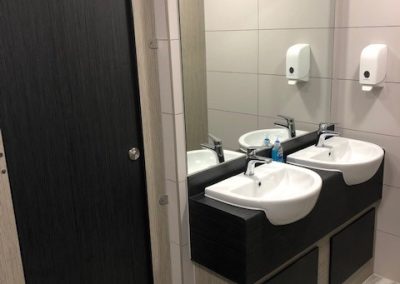 New toilet suits fitted lees House